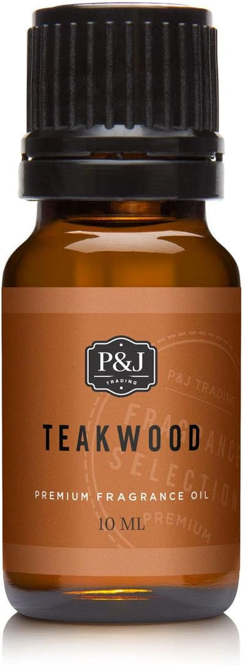 P&J Fragrance Oil | Teakwood Oil 10Ml - Candle Scents for Candle Making, Freshie Scents, Soap Making Supplies, Diffuser Oil Scents