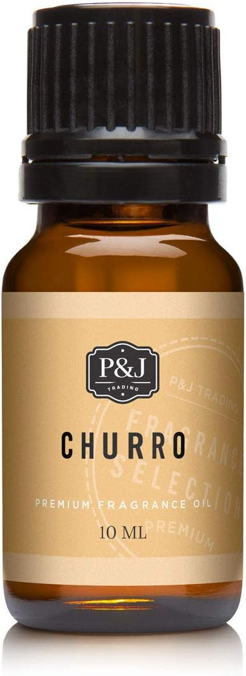 P&J Fragrance Oil | Churro Oil 10Ml - Candle Scents for Candle Making, Freshie Scents, Soap Making Supplies, Diffuser Oil Scents