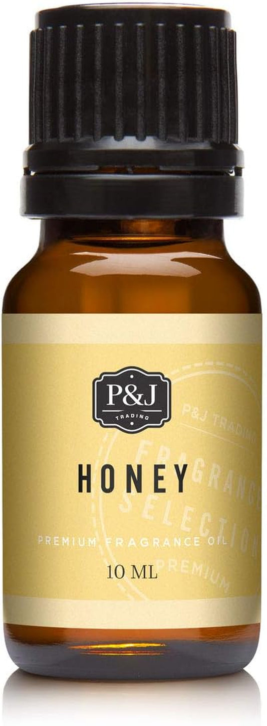 P&J Fragrance Oil | Honey Oil 10Ml - Candle Scents for Candle Making, Freshie Scents, Soap Making Supplies, Diffuser Oil Scents